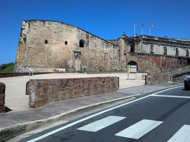 Exterior of Castillo de San Cristobal