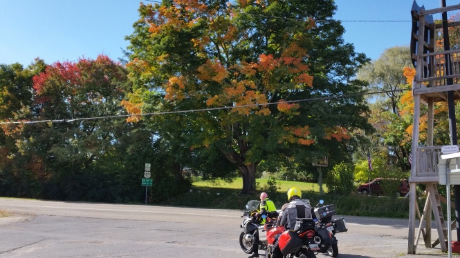 The guys and some fall color at Shady Valley