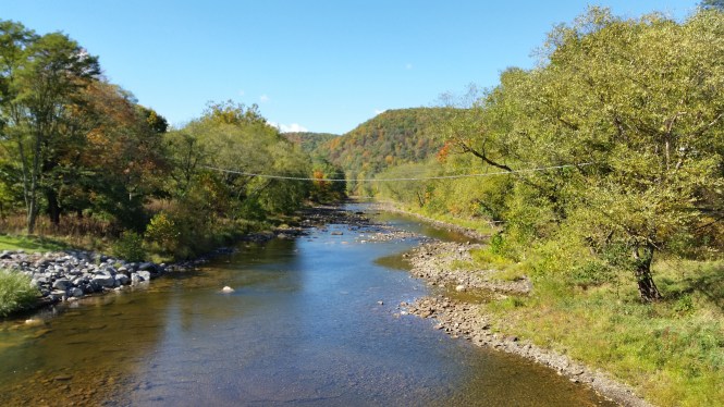 The Greenbrier River in Cass