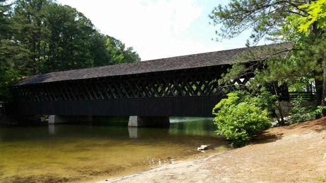 Covered Bridge in the park