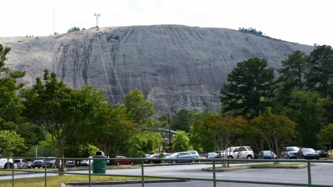 The Granite behemoth and Confederate Memorial Carving