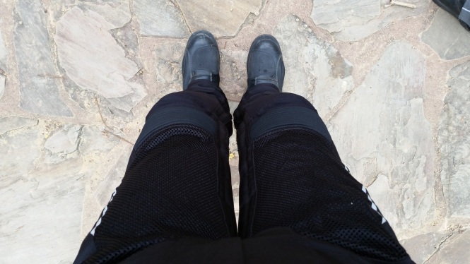 Armored pants and boots